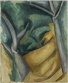 Arbres à L'Estaque, 1908.