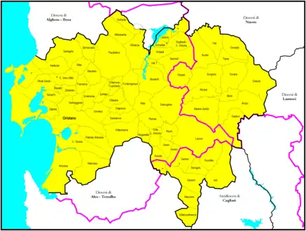 Composition de l'archidiocèse.