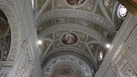 voûte de l'église.