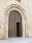 Portail d'entrée, à l'est