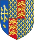 Blason d'Isabelle de Valois.