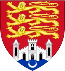 Premières armoiries de Bordeaux, datant de Richard Ier d'Angleterre