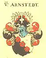 Armoiries d'Arnstedt dans les armoiries de Siebmacher de 1605