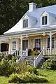Maison typique à Saint-Jean-de-l'Île-d'Orléans.