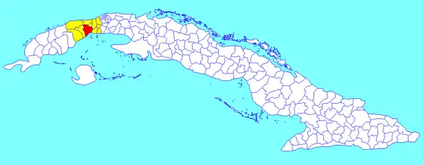 Municipalité d'Artemisa dans la province d'Artemisa