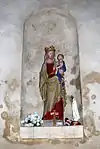Statue de la Vierge.