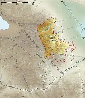 (Voir situation sur carte : Haut-Karabagh (2020-2023))