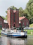 Salle des machines de l'ascenseur.