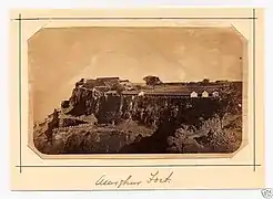 Le fort à la fin des années 1800.