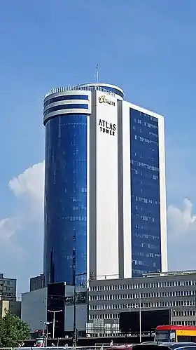 Bâtiment abritant l'ambassade à Varsovie.