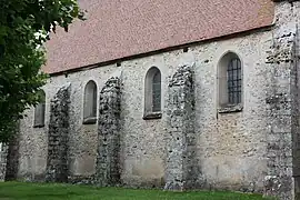 Vue de la façade sud