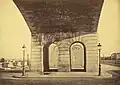 Perspective du passage des piétons sous le Viaduc, Point-du-Jour, Paris, vers 1864