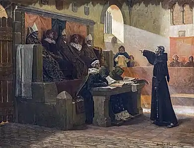 Jean-Paul Laurens, L'Agitateur du Languedoc (1887), Toulouse, musée des Augustins.