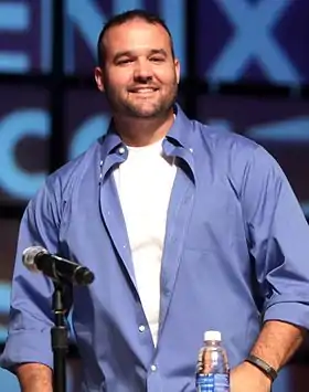 Austin St. John, l'interprète du personnage, ici en 2014