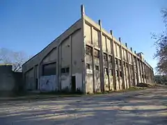 Les tribunes en 2014.