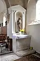 L'autel latéral sud de l'église Notre-Dame.