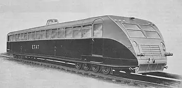 Bugatti allongé de l'État.