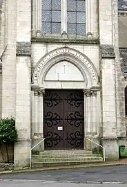 La devise de la République.