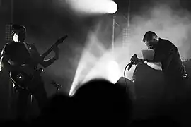 Avec Manau en concert à Quimper, Juillet 2023.