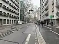 Immeubles édifiés le long de l'avenue Félix Faure dans les années 2010, à gauche (ici en 2019).