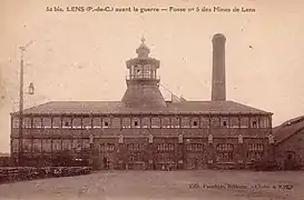 Fosse no 5 - 5 bis Saint Antoine ou Antoine Scrive-Labbe, avant la guerre 14-18.