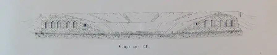 Théâtre d'Autun, détail de la planche no 19.