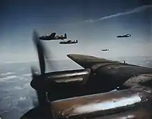 Des Avro Lancaster du Squadron 5, basés à Skellingthorpe (Lincolnshire - Royaume-Uni).