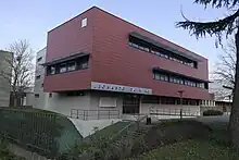 Le bâtiment Vinci et sa façade « On-Off ».