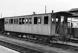 Voiture ex-SE Allier, ABf 91 à 95.