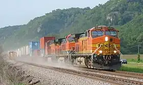 illustration de Burlington Northern and Santa Fe Railway