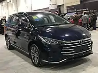 BYD Song Max de 2021 vue avant