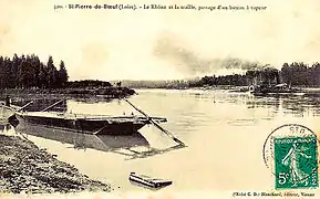Bac à traille de Saint-Pierre-de-Bœuf.