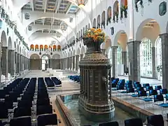 L'intérieur de la Wandelhalle.