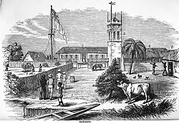 Badagry en 1851.