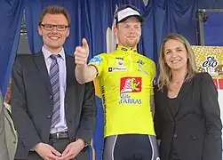 Stef Van Zummeren est en tête du classement général.