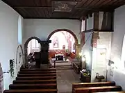Intérieur de l'église.