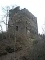 Les ruines du château de Balduinseck.