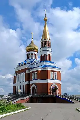 L'église de Balézino.
