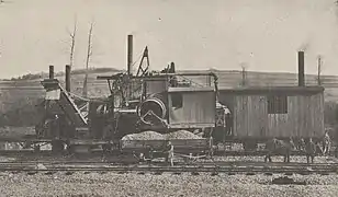 Concasseuse de la ballastière de Bouvaincourt