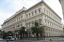Le « palais Koch », siège de la Banque d'Italie, à Rome