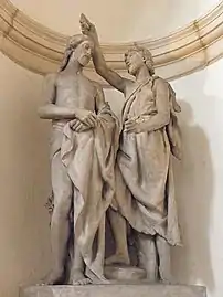 Baptême du Christ, église Notre-Dame-Saint-Vincent.