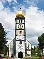 Église de Bärnbach par Hundertwasser