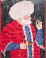 Miniature de Khizir Khayr ad-Dîn , dit « Barberousse ».