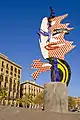 Miss Barcelona, sculpture de Roy Lichtenstein en 1992.