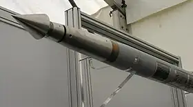 Image illustrative de l'article Superkavitierender Unterwasserlaufkörper