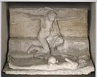 Albert Bartholomé, Monument aux Morts détail 1