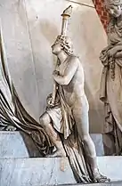 Le Génie de la Sculpture par Rinaldo Rinaldi.