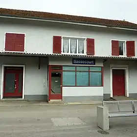 Image illustrative de l’article Gare de Bassecourt