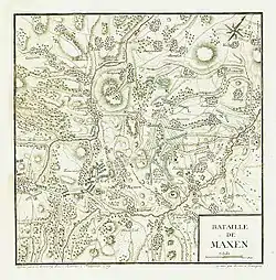 Plan de la bataille.