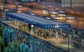 Vue de la station en 2020.